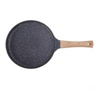 Poêle à crêpes anti-adhésive haute performance pour crêpes, steak et œufs sur tout type de poêle (28 cm)