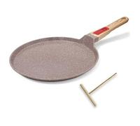 Poêle à crêpes antiadhésive en céramique avec poignée