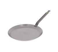 De Buyer – Poêle à crêpes CARBONE PLUS en acier Ø 24 cm Blanc