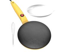 Poêle à crêpes, crêpière électrique, contrôle automatique de la température | Machine à crêpes anti-adhésive pour cuisine familiale maison, petit-déjeuner, dessert, crêpe, crêpe, fabrication de