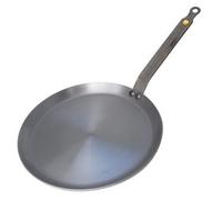 De Buyer - Poêle à crêpes en acier CARBONE PLUS - Diamètre 30 cm -, Gris