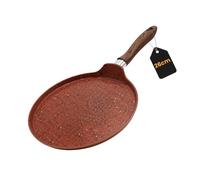 Venteo - Poêle à Crêpes Granit - Revêtement granit antiadhésif - Diamètre 26cm