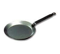 Poêle à crêpes ou à pancakes professionnelle, en tôle acier - Diamètre 180mm