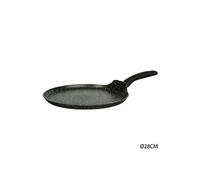 Secret de Gourmet – Poêle à crêpes Pierre – Diam. 28 cm – Noir G