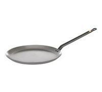 De Buyer Poêle à crêpes professionnelle Mineral B Element 5615.24 – fer minéral Ø 24 cm