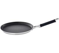 Poêle À Crêpes Silence Pro - Poêle À Frire Avec Revêtement Anti-Adhésif Haut De Gamme Acier Inoxydable 18/10 - Convient Pour L'Induction, Passe Au Lave-Vaisselle
