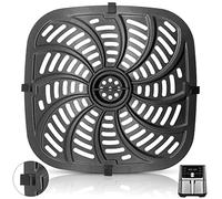 Poêle à frire à air comprimé pour friteuse Chefman TurboTouch Easy View de 8 litres, de qualité alimentaire, antiadhésive, accessoires de friteuse à air comprimé de rechange avec pare-chocs en