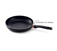 Kitchen Fun by Beka 13857184 Poêle à Frire, Aluminium, Noir, 18 cm, 34 x 18,5 x 4,5 cm 13857184