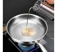 Poêle à frire antiadhésive - Poêle de cuisson à induction, résistante aux rayures | Poêle de cuisine multifonction avec couvercle pour griller, cuire au four, cuisinière électrique pour la préparation