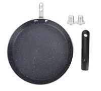 Poêle à frire antiadhésive pour cuisinière à induction, ustensile de cuisson pour petit-déjeuner, crêpes, œufs, pizza (taille