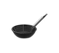 Poêle à frire avec panier Vaello Noir Acier émaillé Ø 26 cm G