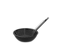 Poêle à frire avec panier Vaello Noir Acier émaillé Ø 28 cm