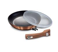 Poêle à frire - Berlinger Haus - Metallic Line Rose Gold Edition - 24 cm - Aluminium - Tous feux