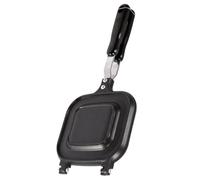 Poêle à Frire Double Face pour Sandwichs, Aluminium Noir