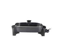 Poêle à Frire Electrique 7l 2200W 40cm en Aluminium Noir