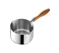 Poêle à frire en acier inoxydable pour huile chaude, œufs durs, chocolat, lait, pot multi-usage, œuf au plat, petit