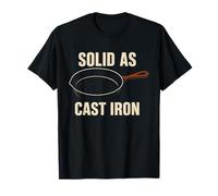 Poêle à Frire en Fonte Pride Campfire Chef Heritage Cook T-Shirt