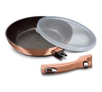 Poêle à frire en granit 28 cm BERLINGER HAUS BH-1949 OR ROSE