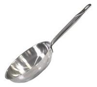 Elo 2454426 Poêle de cuisine en inox, poêle inox, poêle à frire 24 cm, poêle 24 cm, poêle inox induction, Acier inoxydable, 24 x 5,5 cm