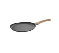 Poêle à frire en pierre, steak, crêpe, omelette, cuisson antiadhésive, appareil petit-déjeuner, plaque induction, gaz, moule pâtisserie mille couches(Black 24cm)