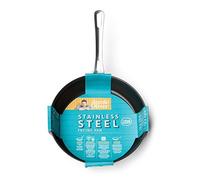 Poêle à frire Jamie Oliver Mid Tier 20 cm / Conçue pour tous les types de Plaques de Cuisson / Fabriqué à base d'acier inoxydable / Lavable au lave-vaisselle.