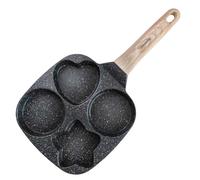 Poêle à frire KLAUSBERG KB-7807 en marbre pour œufs et crêpes, 4 compartiments