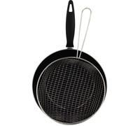 Poêle à frire - MENASTYL - 3645749 - En acier émaillé - Noir - 26 cm - Tous feux dont induction