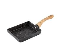 Poêle à frire pratique antiadhésive Tamagoyaki Omelette Poêle à frire à la viande, tarte, crêpes, casseroles de cuisine pour petit déjeuner domestique