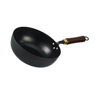 Poêle à frire professionnelle en fonte, avec fond plat, 24 cm, chauffage rapide, pour les cuisiniers amateurs et les repas de famille, sauteuse moderne