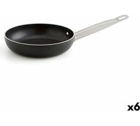 Poêle à frire Quid Pro Chef Noir Métal Acier Ø 24 cm (6 pièces) - Marque : Quid - EAN : 8414793491815