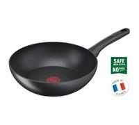 Poêle À Frire - Tefal - G2681972 - Wok Rond 28 Cm - Revêtement Titane - Anti-Adhésif