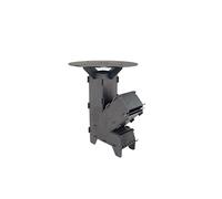 Poêle à fusée avec plaque de cuisson de 5 mm - Système d'emboîtement Rocket Stove en acier massif de 3 mm d'épaisseur - Brasero