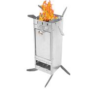 Poêle à fusée | Chauffage pliable haute performance - Petits poêles à bois pour le chauffage - Pour la cuisine à la maison, la cuisine, l'appartement, le jardin, la cour, le barbecue, le camping, la