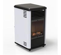 Chauffage d'appoint gaz 3.4 kW Manhattan Noir et Blanc