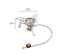 Poêle À Gaz Électronique Pliable, Équipement De Chauffage Portable, Pour Randonnée, Pêche, Trekking