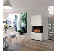 Poêle à gaz Olsberg Osorno Gas Revêtement en pierre naturelle TopStone Kalkstein beige Teramo nature, Gaz liquéfié (G31)