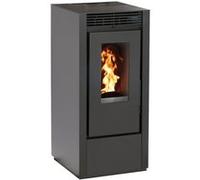 Poêle à granulés MARINA 11 KW étanche noir - INTERSTOVES - M11KWN
