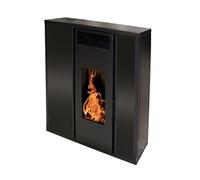 Poêle à granulés 10 kW TESSA Noir - INTERSTOVES