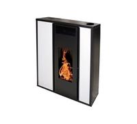 INTERSTOVES - Poêle à granules TESSA 10 Etanche Concentrique - Blanc