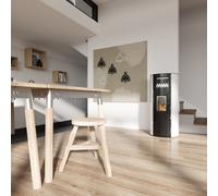 Poêle à Granulés 12 Kw Boston XL - Blanc