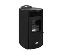 Poêle à Granulés 14 Kw Siberia New- Noir