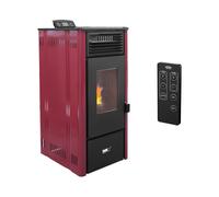 Poêle à granulés - 7.7 kW - pour 50-225 m³ - 5 niveaux - Minuterie | MSW