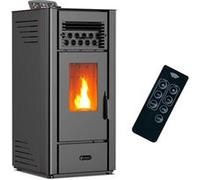 Poêle à granulés air Anita 11,6 kW Noir Sannover Noir G