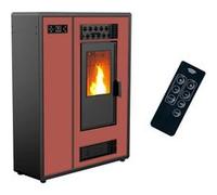 Poêle à granulés Air Slim Astral 12,2 kW Bordeaux Sannover Bordeaux