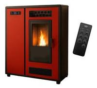 Poêle à granulés Air Slim Astral 12,2 kW Bordeaux Sannover Bordeaux G