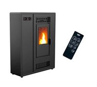 Poêle à granulés Air Slim Astral 12,2 kW Noir Sannover