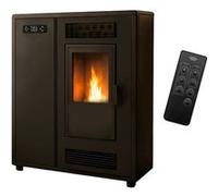 Poêle à granulés Air Slim Astral 12,2 kW Noir Sannover Noir G