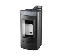 Poêle à granulés Austroflamm Pellarno 8 kW Habillage latéral en stéatite et couvercle en stéatite