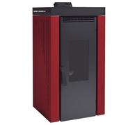 Poêle à granulés BP200 Rouge 12kW Rouge