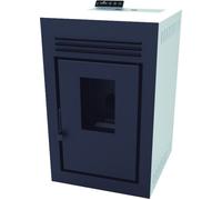 Poêle à granulés BP-CH1 7,5kW Blanc - FM - Puissance 6,8 kW - Rendement 94% - Ventilateur 265 m3/h